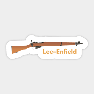 Lee-Enfield British WW2 Rifle Sticker